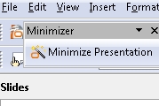 Sun Presentation Minimizer Wizard